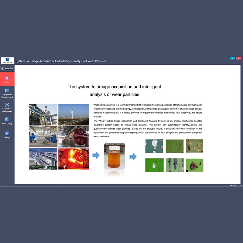 Wear Particle Image Acquisition and Intelligent Analysis System